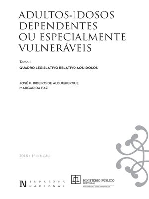 cover image of Adultos--Idosos Dependentes ou Especialmente Vulneráveis--Volume I